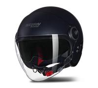 Casco Jet Nolan N21 Visor Negro MateS Negro Mate
