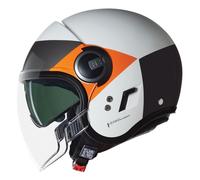 Casco Jet Nolan N21 VISOR ONIRICO 346 Bianco / Nero / Arancione
