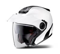 Casco Jet Nolan N40-5 GT Classic N-COM Metal/BlancoXS Metal,Blanco