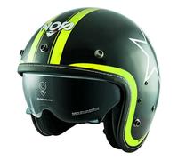 Casco Jet NOS NS-1F Etoile Amarillo Fluo