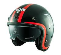Casco Jet NOS NS-1F Etoile Rojo