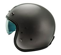 Casco Jet NOS NS-1F Titanio Brillante