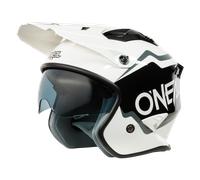 Casco Jet O'Neal Volt Solid Blanco/NegroM Blanco,Negro