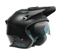 Casco Jet O'Neal Volt Solid NegroL Negro