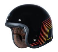 Casco Jet Origine Primo Sunrise Rojo/NegroM Rojo,Negro