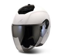Shark RS Jet Blank Casco Jet, negro-blanco, tamaño S para Hombres