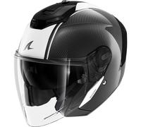 Casco Jet Shark RS JET CARBON BLANK Carbon White Black