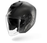 SHARK Casco de moto RS Jet Carbon Speed-Tech Antracita/Negro M