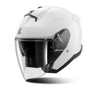 Shark Skwal Jet Blank, casco abierto L female Blanco