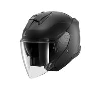 Casco Jet Shark SKWAL JET BLANK Mat Black Mat M