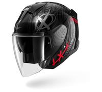 Casco Jet Shark SKWAL JET SHIEVER Black Anthracite Red