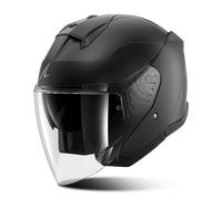 Shark Skwal Jet Blank casco abierto Mate/Negro XL unisex