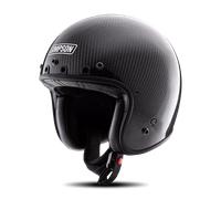 Casco Jet Simpson Chopper Carbon Carbono CarbonoL Carbono