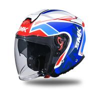Casco Jet SMK GTJ Tourer Blanco/RojoM Blanco,Rojo