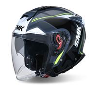 Casco Jet SMK GTJ Tourer NegroL Negro