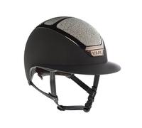 Casco Kask Star Lady Crystals Carpet Swarovski - 51 / Black/Silver