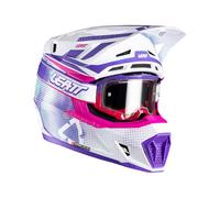 Casco Kit Moto 7.5 con Gafas Velocity 4.5 Leatt
