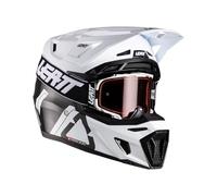 Casco Kit Moto 9.5 Carbon con Gafas Velocity 6.5 IRIZ Leatt