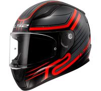 Casco LS2 FF353 Rapid II Circuit Negro y rojo XL