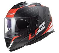 Casco LS2 FF800 Storm II Nerve Mate-Negro y rojo M