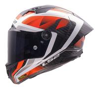 Casco LS2 FF805 Thunder GP Aero Raute Blanco y rojo XL