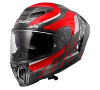 Casco LS2 FF807 Dragon Trax Rojo S