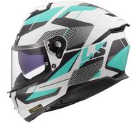 LS2, Casco Moto Integral STREAM II ROAD Cyan Light Grey, S