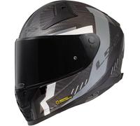 Casco LS2 FF811 Vector II C Grid Mate-Negro y gris M