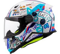 Casco LS2 FF812 Kid Next Level Blanco M
