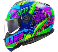 LS2 FF812 Kid Svent Casco para niños, multicolor, tamaño L