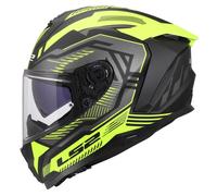 Casco LS2 FF817 Challenger II Dravix Amarillo fluor M
