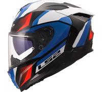 LS2 FF817 Challenger II Viper Casco Integral Blanco/Azul/Rojo L unisex
