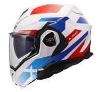 LS2, Casco Moto Modular ADVANT X NOVA White Blue Red, XL