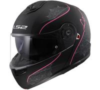 Casco LS2 FF908 Strobe II Lux Mate-Negro y rosa S