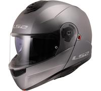 LS2, Casco Moto Modular Strobe II Matt Titanium, XXL