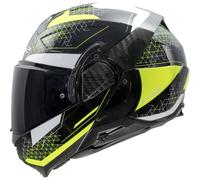 LS2, Casco Moto Modular ADVANT II ASTRAL H-V Yellow, XL