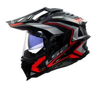 Casco LS2 MX701 EXPLORER CARBON FRONTIER II ROJO-06 (brillo)