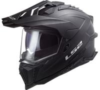 LS2 MX701 Explorer Solid Casco Color Mate-Negro Talla M Mate-Negro M