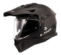 Casco LS2 MX702 Pioneer II Sólido Mate-Negro M