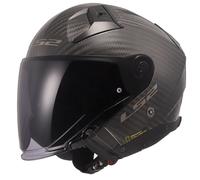 LS2, Casco jet moto INFINITY II gloss carbon, M