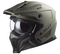 LS2, Casco Moto Jet/Modular Drifter Solid Matt Sand, XXL