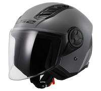 LS2 OF616 Airflow II Sólido Casco Color Gris nardo Talla M Gris nardo M