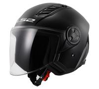 LS2, Casco Moto Jet AIRFLOW II gloss black, XS