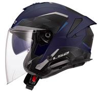 Casco LS2 OF618 Verso II Air Mate-Azul marino L
