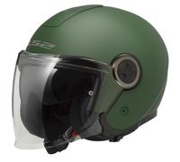 LS2 OF620 Classy Solid Casco Jet, verde, tamaño S para Hombres