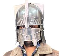 Casco medieval Moria Dwarven Warrior Armor Knight Armor Helmet LARP Cosplay Costume Best Gift 18 Gauge Steel