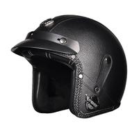 Casco Medio De Cara Abiertos Vintage DOTECE Homologado Classic Casco Moto Jet Abierto Custom Scooter para Mujer Hombre Adultos Cascos Motocicleta Cascos Half-Helmet 1,M:57-58CM