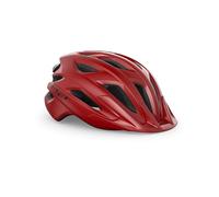CASCO MET CROSSOVER ROJO MATE TALLA UNICA (52-59)