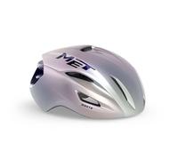 Casco MET Manta Mips Tadej Pogacar 2026 Gris Morado, Talla M (56-58 cm)