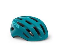 MET Miles MIPS Ciclismo Hel, Unisex, Verde Azulado Brillante, M/L